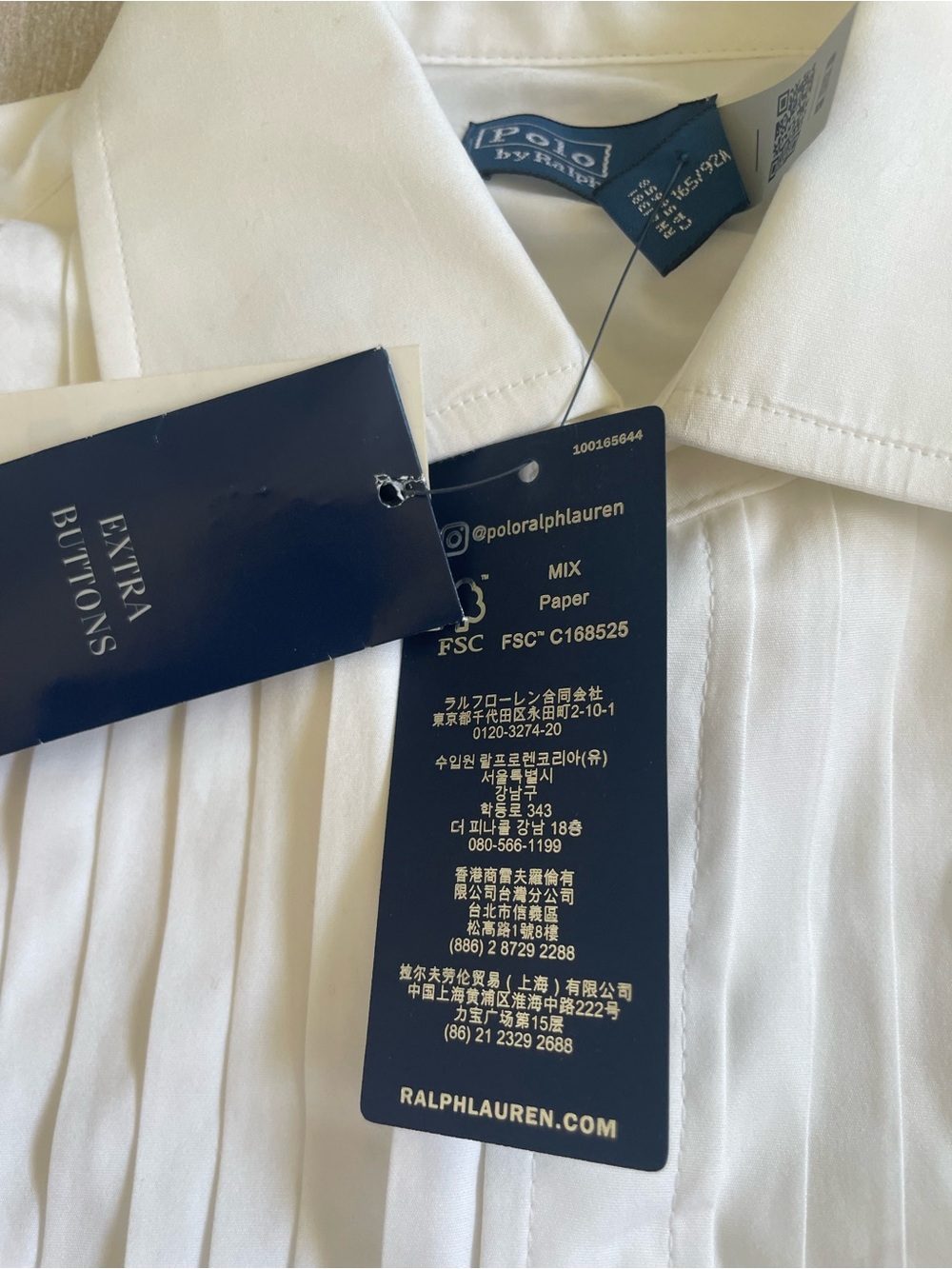 Women’s Polo Ralph Lauren Tuxedo shirt NWT size 6 - Picture 7 of 13